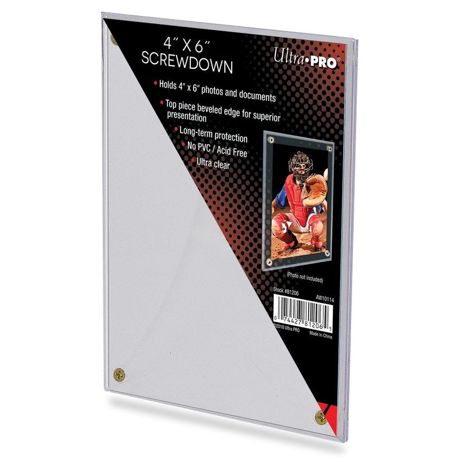 ultra-pro-4-x-6-screwdown-halter-f-r-karten-und-fotos image 1